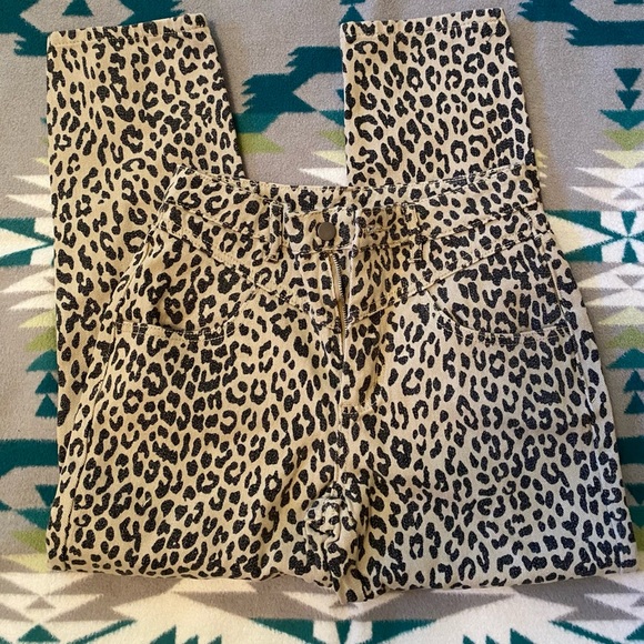 Skinny cheetah print pants - Picture 2 of 2